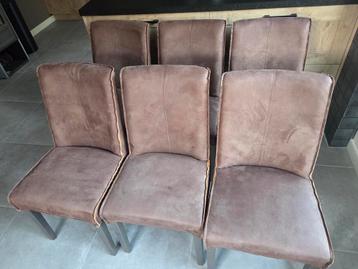 6 ZGAN eetkamerstoelen gekocht bij Room 108 in Zwolle beschikbaar voor biedingen
