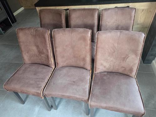 6 ZGAN eetkamerstoelen gekocht bij Room 108 in Zwolle, Huis en Inrichting, Stoelen, Zo goed als nieuw, Ophalen of Verzenden