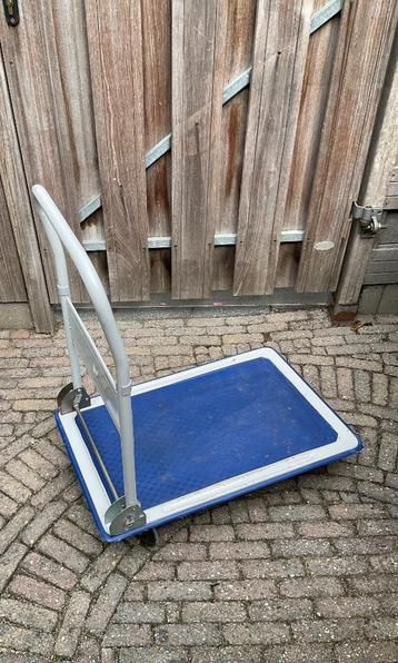 Transportwagen trolley verhuiskar opvouwbaar max 150kg zgan beschikbaar voor biedingen