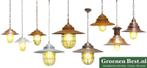 Diverse nieuwe landelijke boerderij hanglampen hanglamp, Verzenden, Nieuw, Glas, Minder dan 50 cm