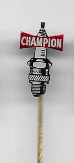 CHAMPION BOUGIES AUTO GERELATEERDE SPELD, Ophalen of Verzenden, Gebruikt, Overige onderwerpen, Speldje of Pin