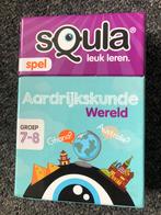Squla spel Aarderijkskunde wereld groep 7-8, Hobby en Vrije tijd, Gezelschapsspellen | Kaartspellen, Ophalen, Nieuw, Squla