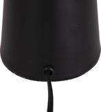 Leitmotiv Tafellamp Sublime - Metaal Mat Zwart, Zwart, Ntv, Rond, Nieuw