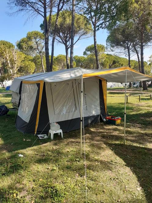 Te koop Keizer Tenttrailer., Caravans en Kamperen, Vouwwagens, Weekender, tot en met 2, Grijs, Ophalen