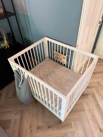 Kidsmill sixties box+ koeka boxkleed en boxzak+ matras beschikbaar voor biedingen
