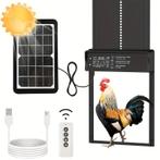 Automatische Kippenluik met solar, Ophalen of Verzenden, Zo goed als nieuw