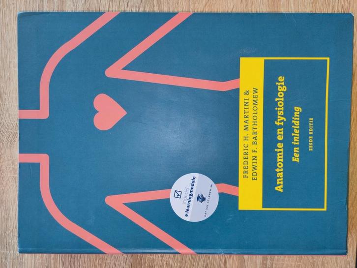 Frederic H. Martini - Anatomie en fysiologie, een inleiding, Boeken, Schoolboeken, Zo goed als nieuw, Nederlands, Overige niveaus