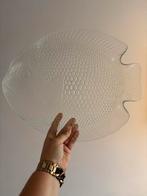 Vintage 70s Arcopal grote serveerschaal vis, Antiek en Kunst, Verzenden