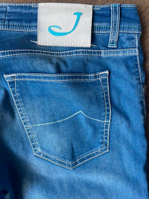 Jacob Cohen PW622C jeans maat 38, ingekort, Kleding | Heren, Spijkerbroeken en Jeans, Gedragen, W36 - W38 (confectie 52/54), Blauw