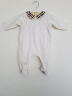 Burberry Baby boxpakje roomwit quilted velours 62, Verzenden, Zo goed als nieuw, Pakje