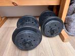 Halterset  2x 1,5 / 2,5kg schrijven / 10 kilo per halter, Sport en Fitness, Fitnessmaterialen, Ophalen of Verzenden, Zo goed als nieuw