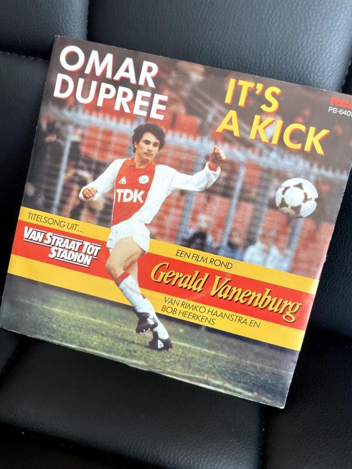 Omar Dupree, Vanenburg, single It's a Kick, Cd's en Dvd's, Vinyl Singles, Zo goed als nieuw, Single, Pop, 7 inch, Verzenden