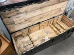 Munutiekist/ legerkist €45,- p.s H25xB121xD44cm, Ophalen, ., Zo goed als nieuw, .