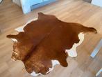 Koeienhuid, Huis en Inrichting, Stoffering | Tapijten en Kleden, Ophalen, Bruin, 150 tot 200 cm, Zo goed als nieuw