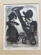 De tubaspeler | Cor de Wolff, Antiek en Kunst, Ophalen