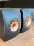 KEF LS50 Meta (Zwart, Open doos), Audio, Tv en Foto, Luidsprekers, Zo goed als nieuw, 120 watt of meer, Front, Rear of Stereo speakers