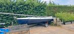 Trailer met Simoun 485 (lijkt op 470) sneller, planerend., Watersport en Boten, Zeilen en Zeiltoebehoren, Ophalen, Gebruikt, Minder dan 15 m²