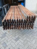 Hardhouten palen, Tuin en Terras, Palen, Balken en Planken, Ophalen, Palen, Zo goed als nieuw, Hardhout
