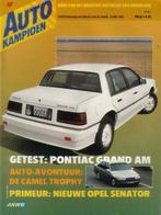 Autokampioen 10 1987 : Pontiac GrandAm - Mercedes Benz CE, Ophalen of Verzenden, Gelezen, Algemeen