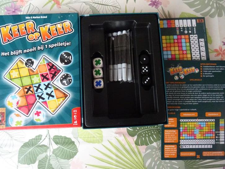 Keer op keer + Keer op keer kids 999 games als nieuw, Hobby en Vrije tijd, Gezelschapsspellen | Kaartspellen, Zo goed als nieuw