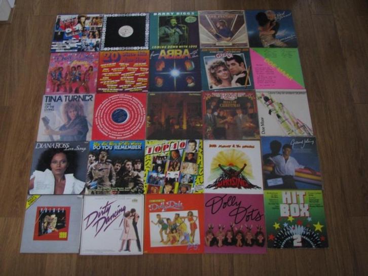 14 elpees en maxi singles, Cd's en Dvd's, Vinyl | Pop, Zo goed als nieuw, 1980 tot 2000, Overige formaten, Ophalen of Verzenden