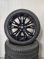 18' BMW X1 F48 X2 F39 Styling 566 Zwart met winterbanden, Ophalen, 18 inch, Banden en Velgen, Winterbanden