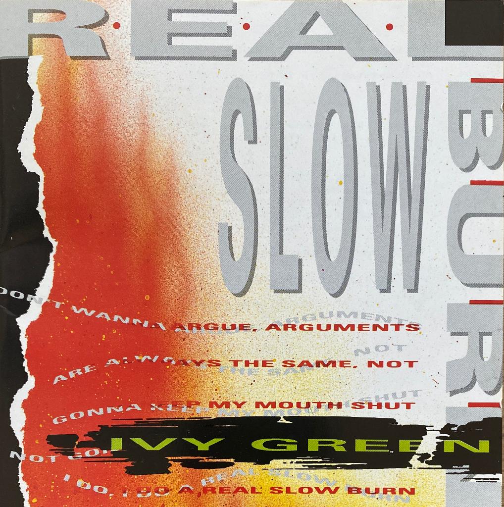 Ivy Green - Real Slow Burn CD, Verzenden, Gebruikt, Alternative