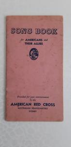 Songbook American red cross., Gelezen, Ophalen of Verzenden, Tweede Wereldoorlog, Landmacht