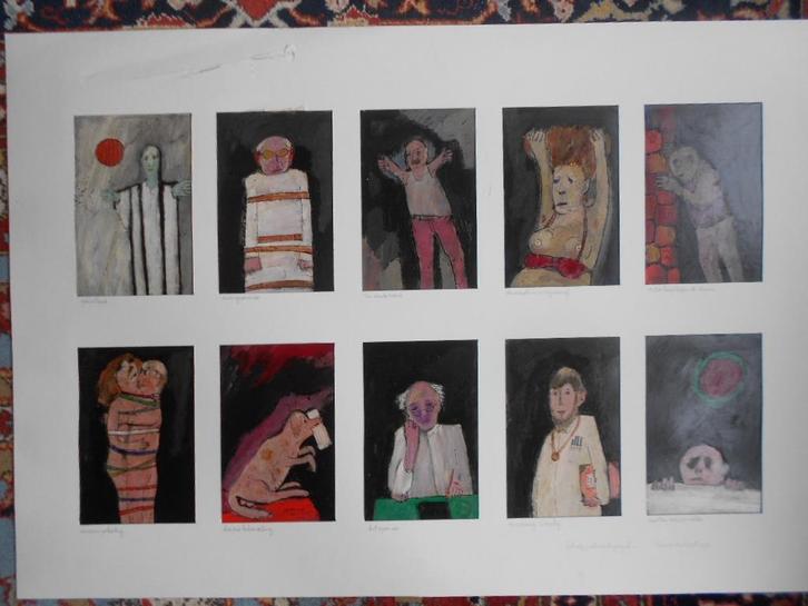 Theo van der Horst van de rapport van de psych, Antiek en Kunst, Kunst | Schilderijen | Modern, Ophalen