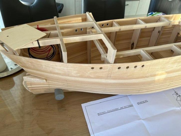 Scheepsmodel Smit Rotterdam schaal 1:50, Hobby en Vrije tijd, Modelbouw | Boten en Schepen, Zo goed als nieuw, 1:32 tot 1:50, Ophalen