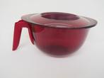 T006 Microcook kan, 1,5 liter geschikt voor de magnetron, Tu, Ophalen of Verzenden, Zo goed als nieuw, Rood, Beker of Kan
