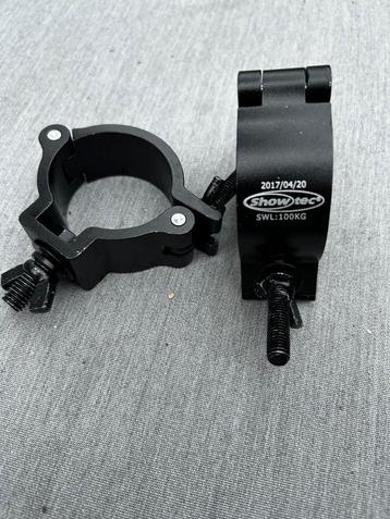 Showtec pipe clamps – 16 stuks | max. 100 kg per stuk beschikbaar voor biedingen