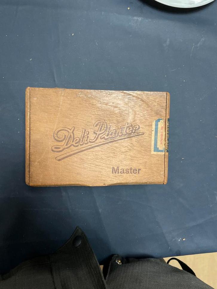 Vintage Deli Platter Master Houten Doos, Antiek en Kunst, Antiek | Overige Antiek, Ophalen of Verzenden