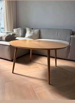 Ronde Eikenhouten Salontafel - Sofa Company, Ophalen, Zo goed als nieuw