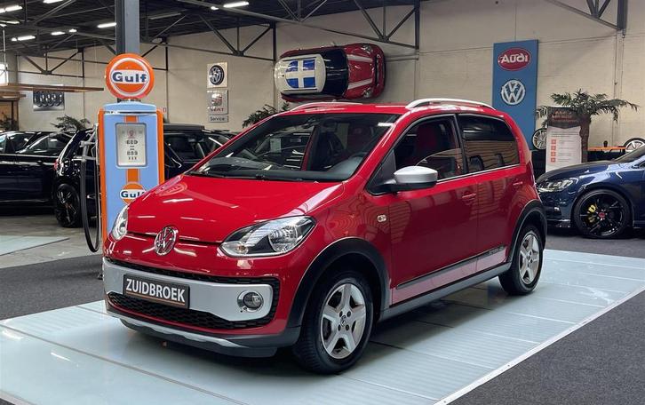 Volkswagen up! 1.0 Cross up! Uniek! 74DKM! Cruise! Airco!, Auto's, Volkswagen, Bedrijf, Te koop, up!, Airconditioning, Centrale vergrendeling