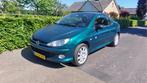 Peugeot 206 CC 1.6-16V Roland Garros CLIMA BJ 2003, Gebruikt, 4 cilinders, Cabriolet, 4 stoelen