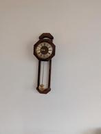 Vintage Wandklok met Pendule, Antiek en Kunst, Antiek | Klokken, Ophalen of Verzenden
