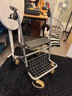 Metalen rollator, Ophalen, Opvouwbaar, Gebruikt
