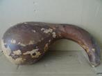 Afrikaanse kalebas shaker muziekinstrument 38cm vintage 1960, Gebruikt, Moeder Natuur, Overige soorten, Ophalen of Verzenden