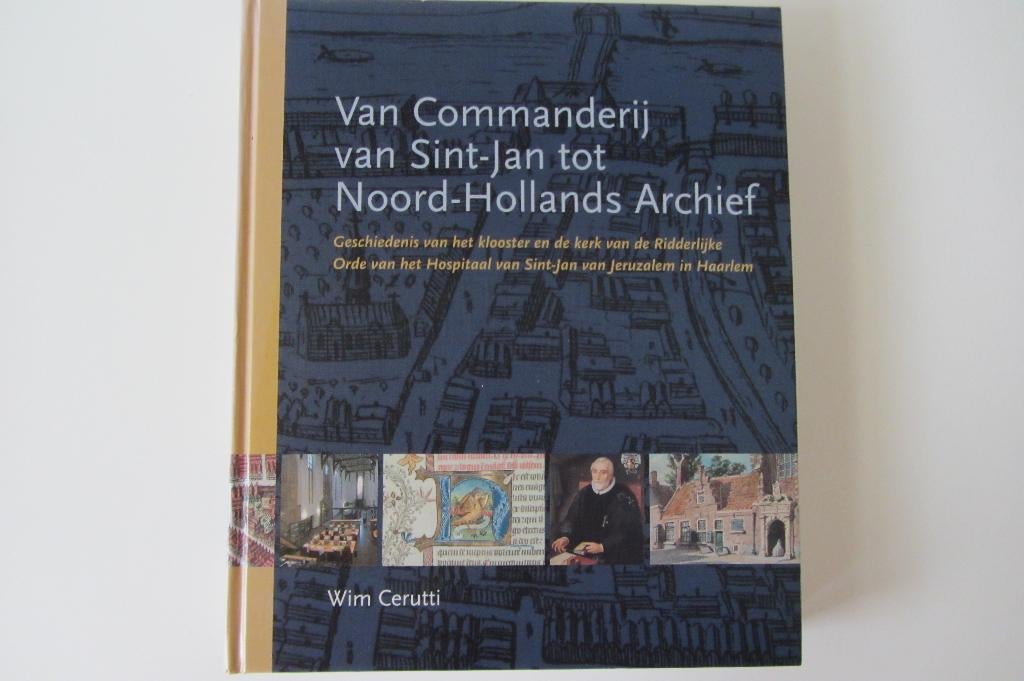 Haarlem, van Commanderij van Sint-Jan tot NH-archief  -2 bkn, Ophalen of Verzenden, Zo goed als nieuw