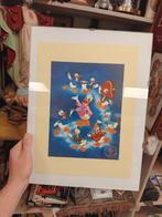 Disney Donald Duck Tekening met Stempel, Ophalen of Verzenden