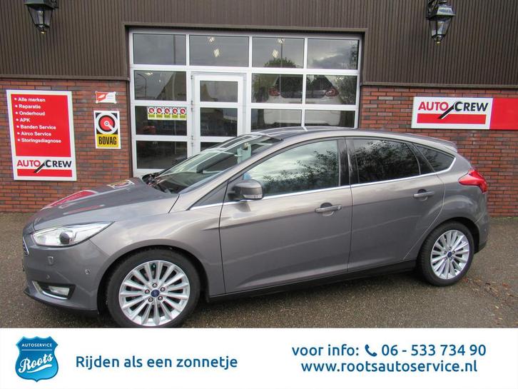 Ford Focus 5 DRS . 1.0 Titanium Edition NAVI*LEER*LM*AIRCO*F, Auto's, Ford, Te koop, Focus, ABS, Airbags, Airconditioning, Alarm