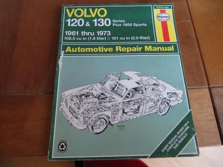 Haynes workshop manual Volvo 120-, 130-serie, Volvo P1800, Auto diversen, Handleidingen en Instructieboekjes, Ophalen of Verzenden