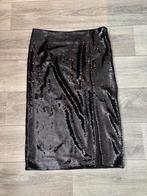 H&M pailletten rok maat 46, Kleding | Dames, H&M, Zwart, Maat 46/48 (XL) of groter, Ophalen of Verzenden