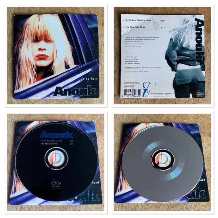 Anouk. It’s So Hard, Cd's en Dvd's, Cd Singles, Ophalen of Verzenden