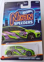 Hot Wheels Volkswagen Golf MK7, Neon Speeders, Hobby en Vrije tijd, Modelauto's | Overige schalen, Ophalen, Nieuw, Auto