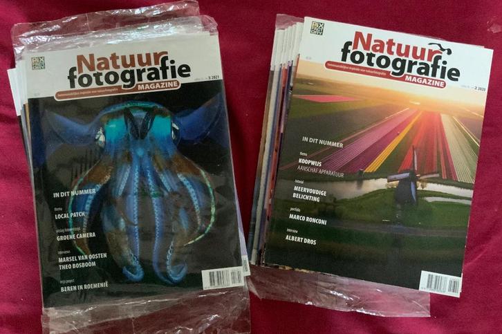 Natuurfotografie magazine 14x, Boeken, Kunst en Cultuur | Fotografie en Design, Zo goed als nieuw, Ophalen of Verzenden