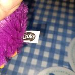 Paarse Croky Chips sleutelhanger knuffeltje 9 cm, Ophalen of Verzenden, Zo goed als nieuw