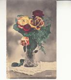 rozen op vaas   -   1931                          =0026=, Verzamelen, Ansichtkaarten | Themakaarten, Gelopen, Ophalen of Verzenden