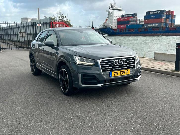 Audi Q2 1.4 Tfsi 150pk S Tronic AUT S LINE LEDER CAMERA, Auto's, Audi, Bedrijf, Q2, ABS, Achteruitrijcamera, Adaptieve lichten
